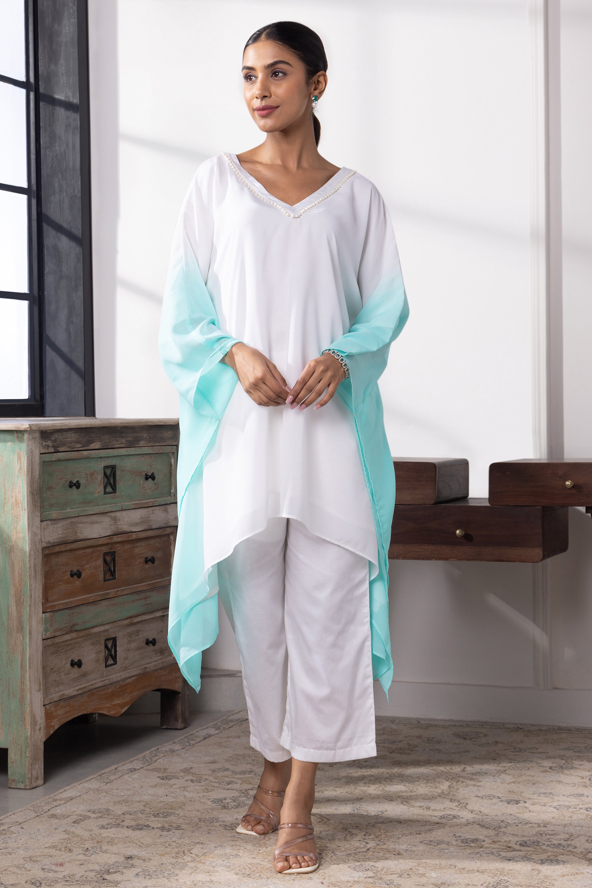 Eliza Ombre Kaftan Set