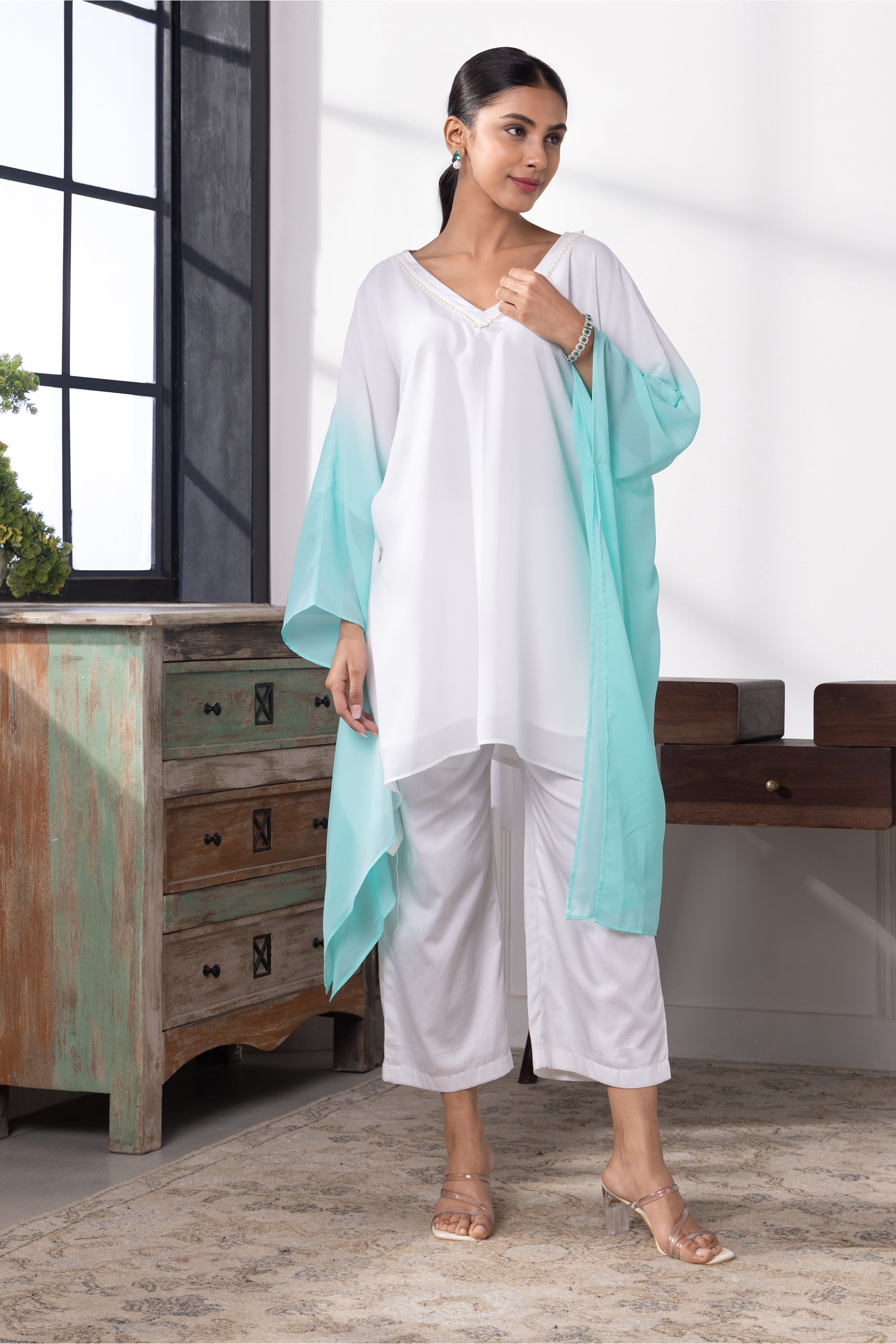Eliza Ombre Kaftan Set