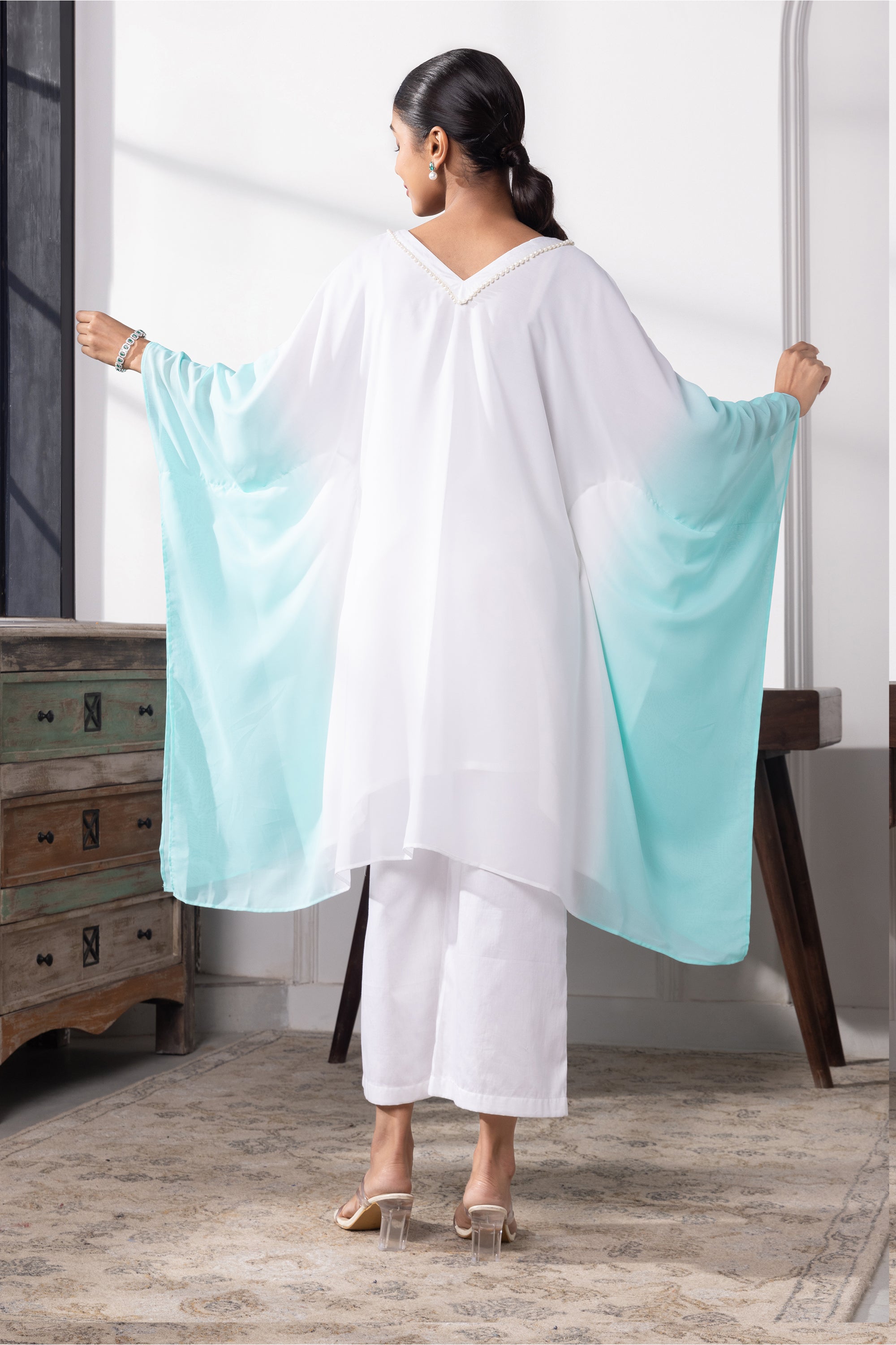 Eliza Ombre Kaftan Set