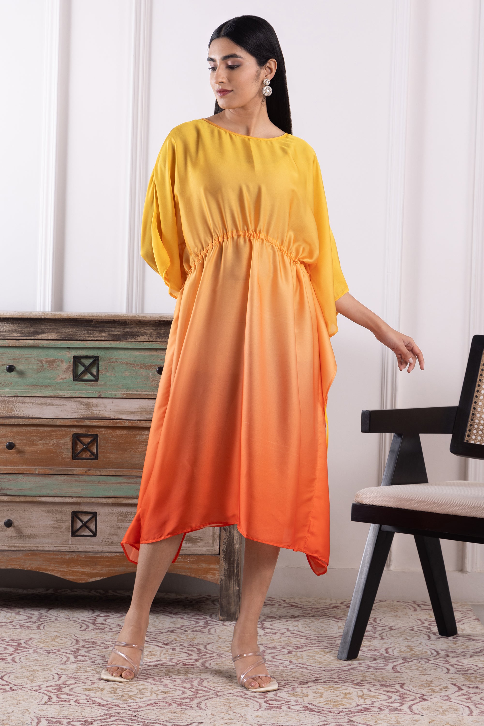 Viviana Ombre Long Kaftan