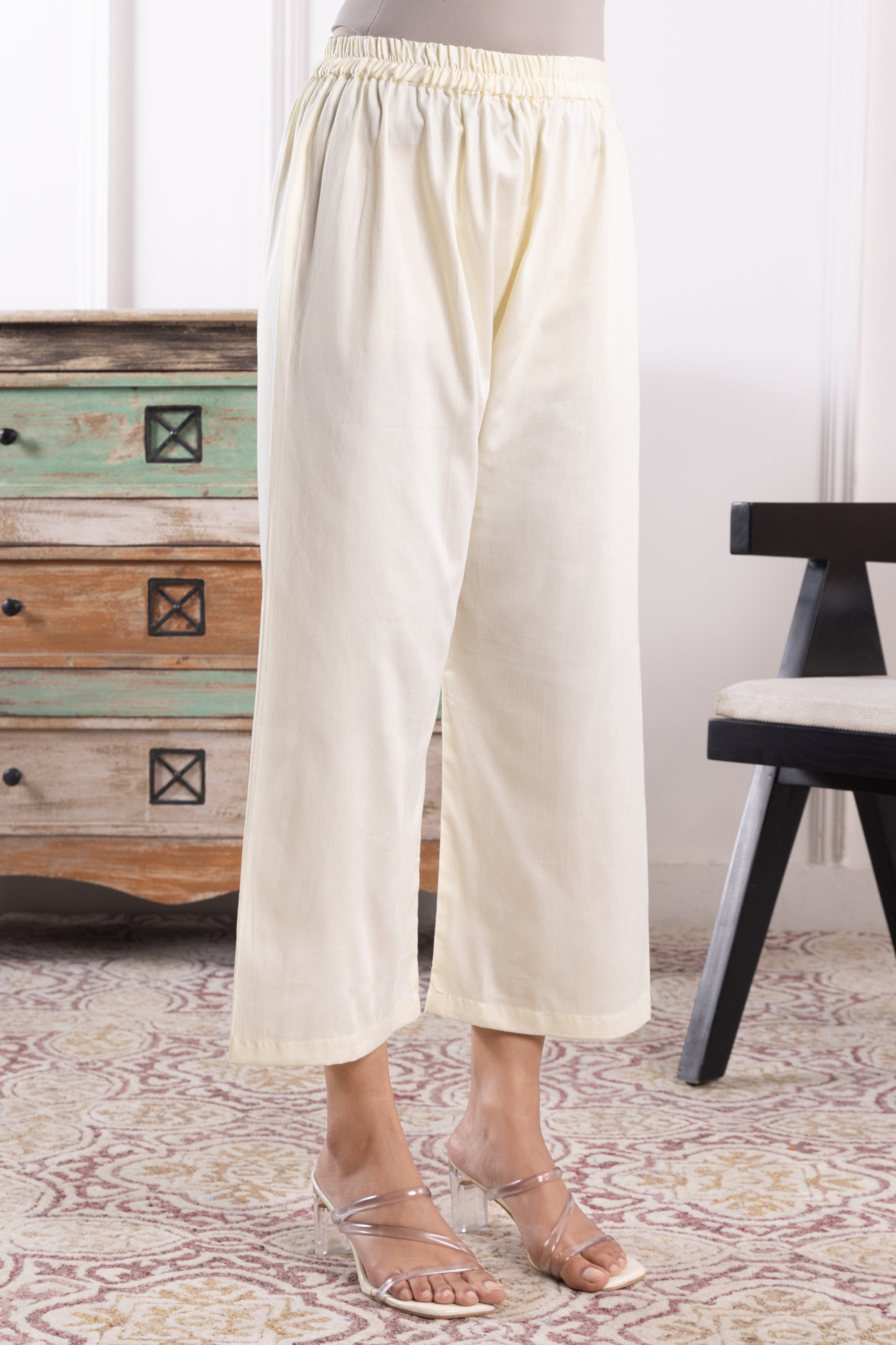 Camilla Blue Organza Floral Kaftan Set