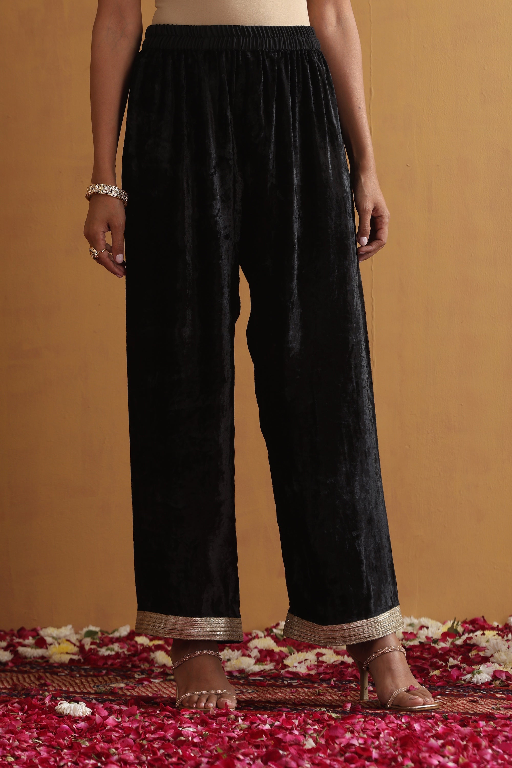 Samiksha Black Embroidered Kurta Set with Dupatta