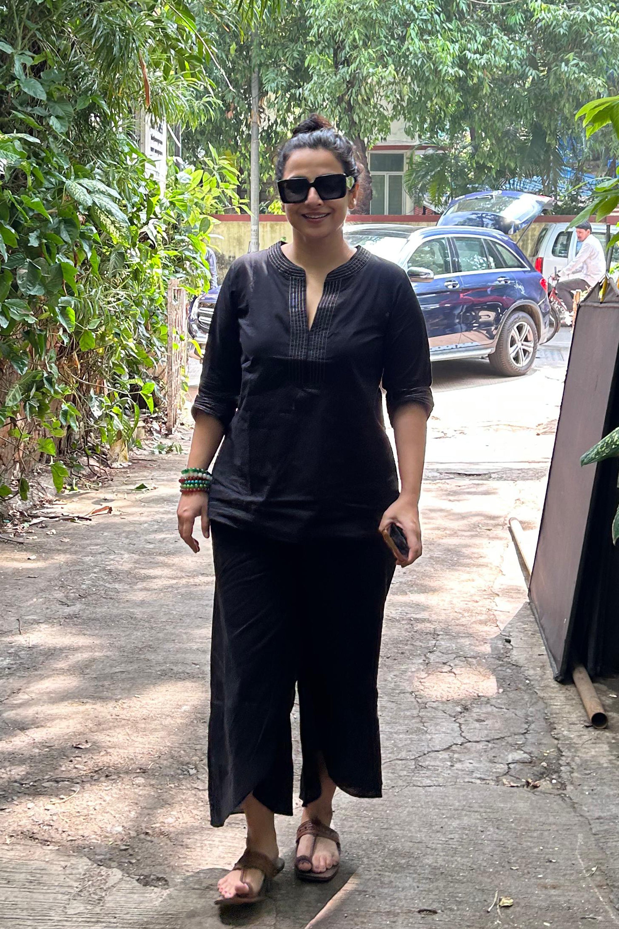 Nori Black Embroidered Co-ord Set