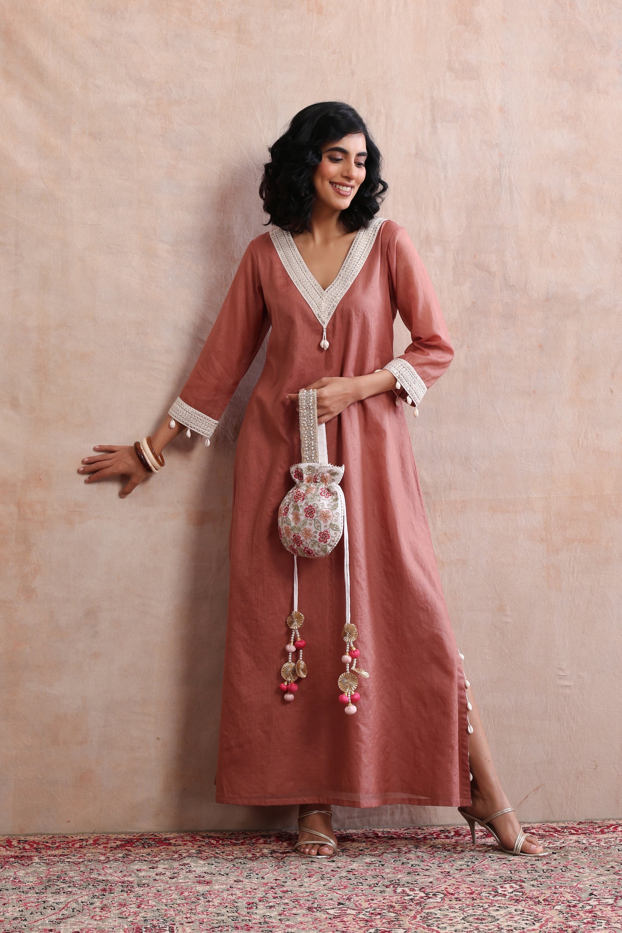 Mandala Copper Kaftan
