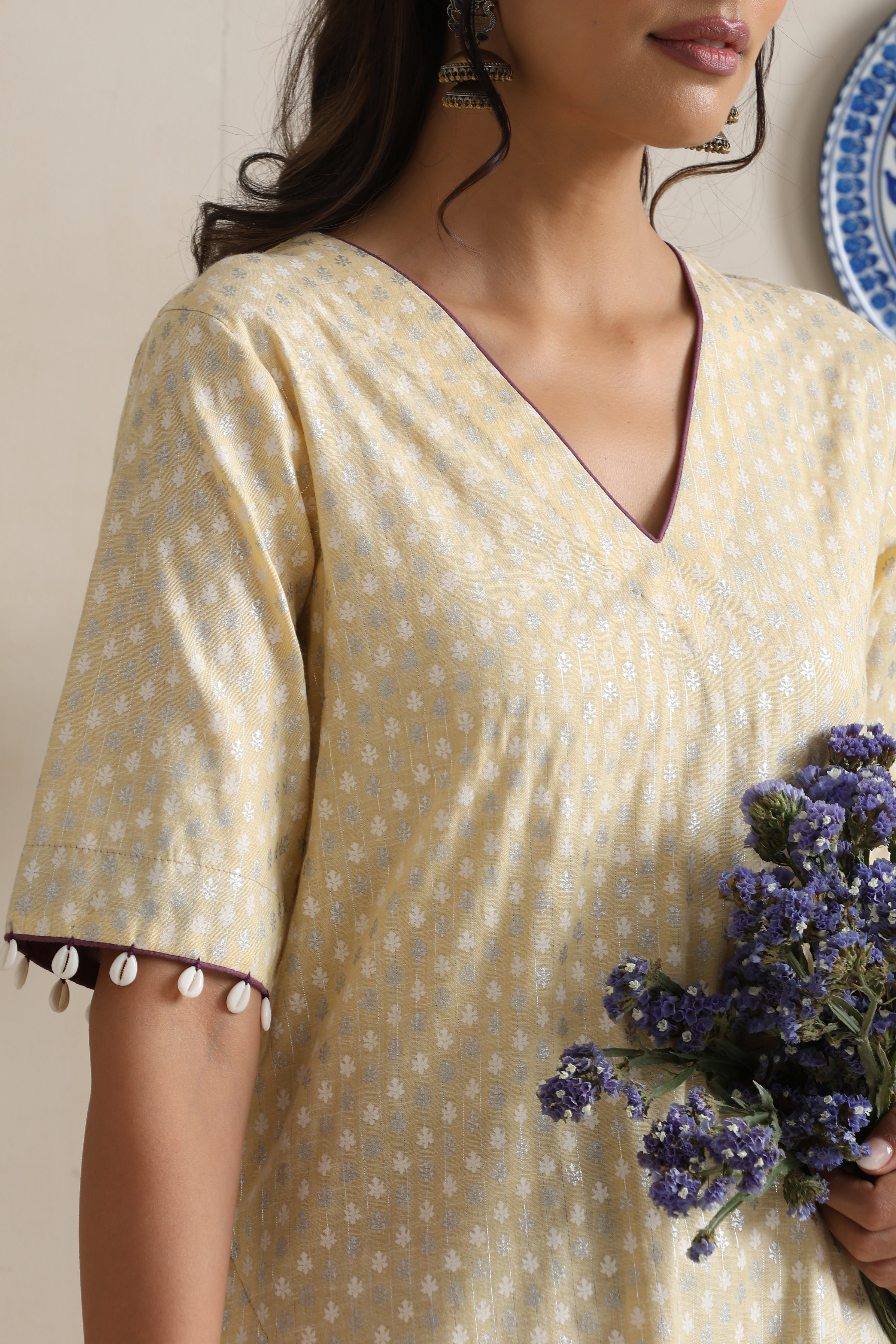 Juniper Yellow Kurta Set