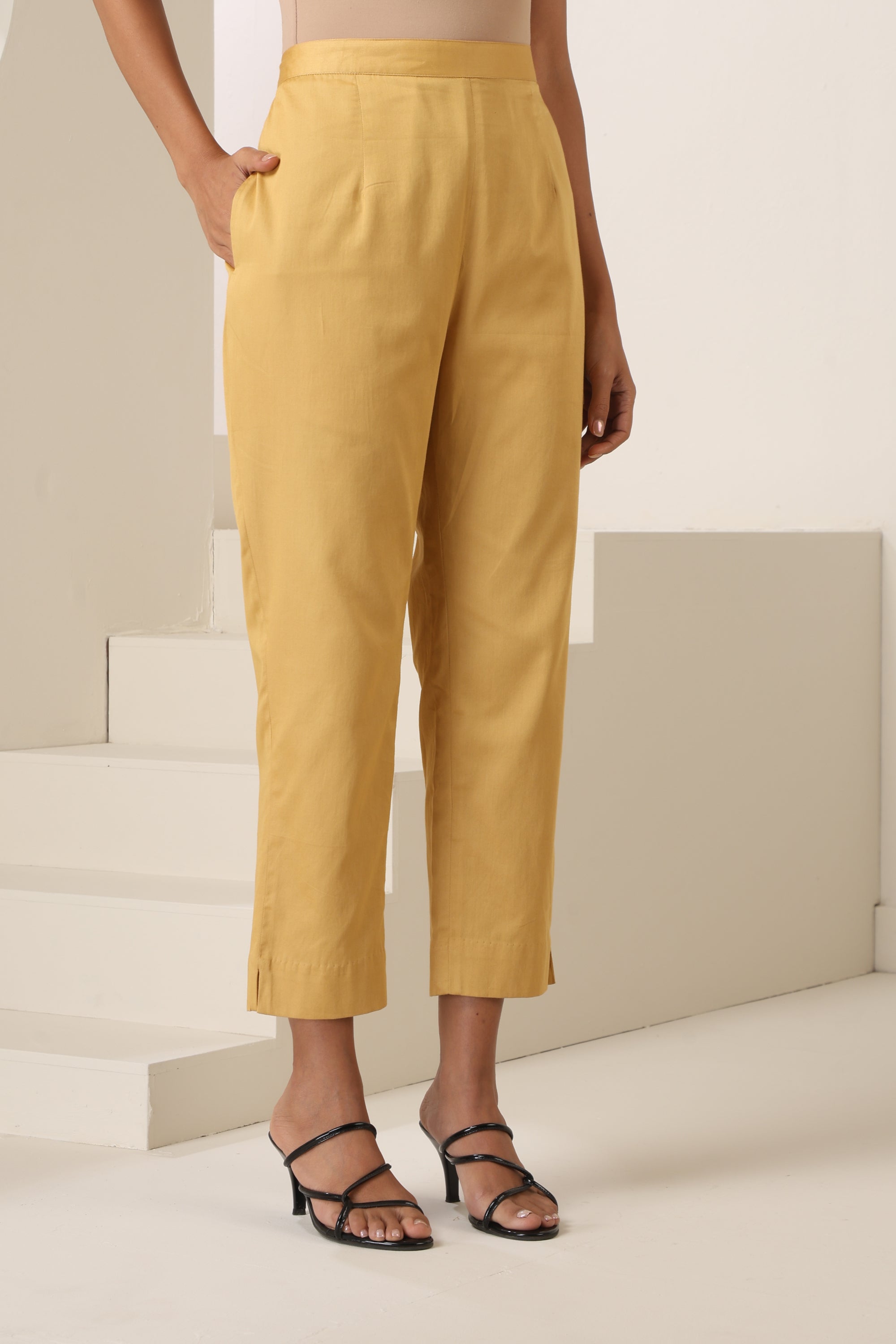 Fariha Khaki Brown Co-ord Set