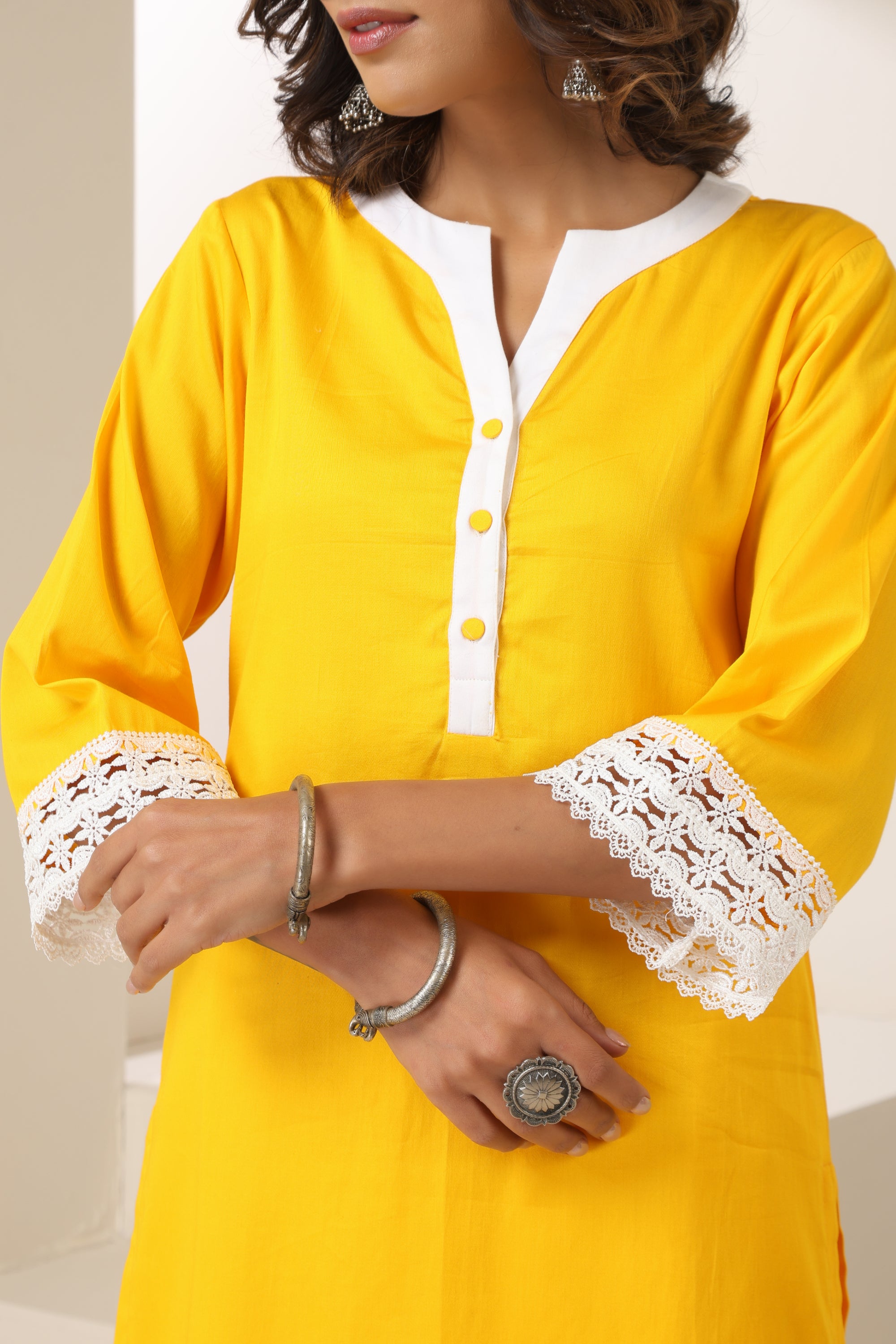 Meher Yellow Co-ord Set