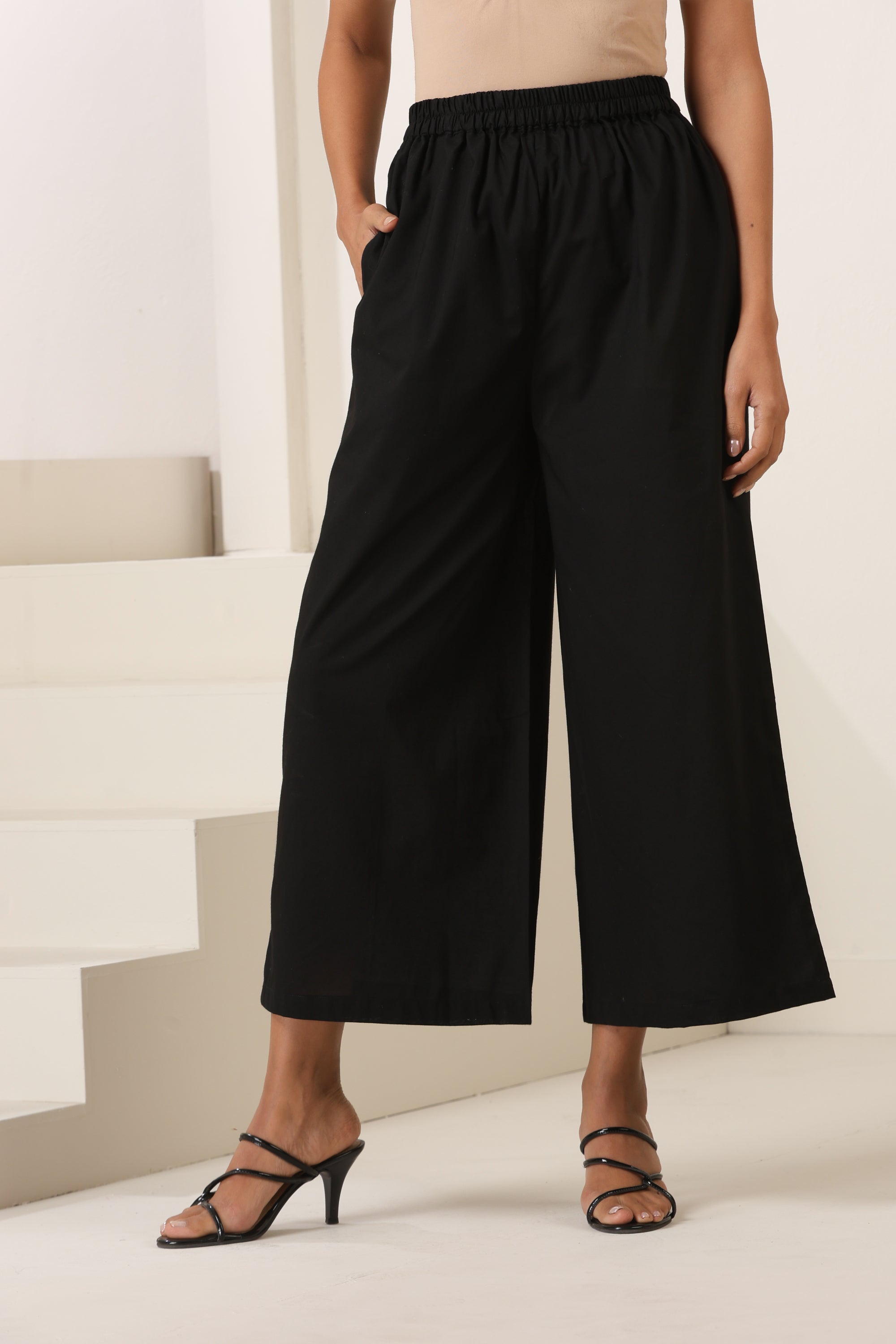 Rida Black Kurta Set
