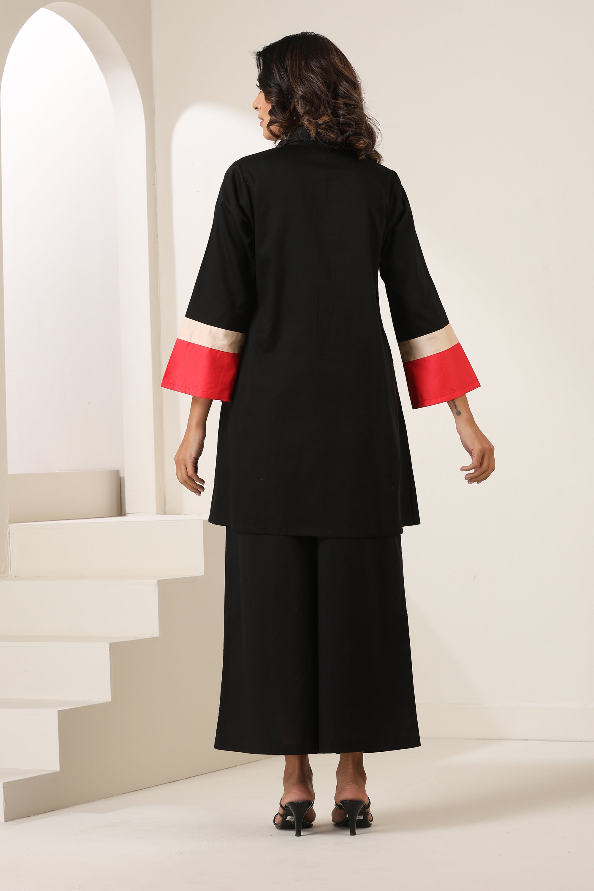 Tahira Black Co-ord Set