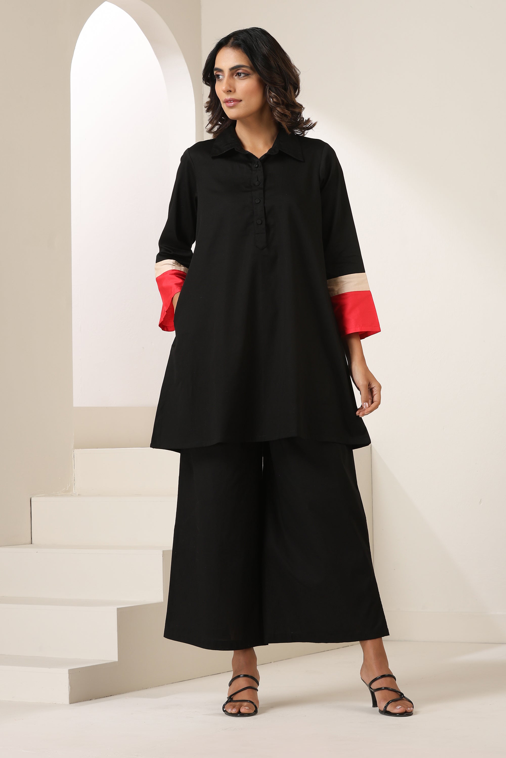 Tahira Black Co-ord Set