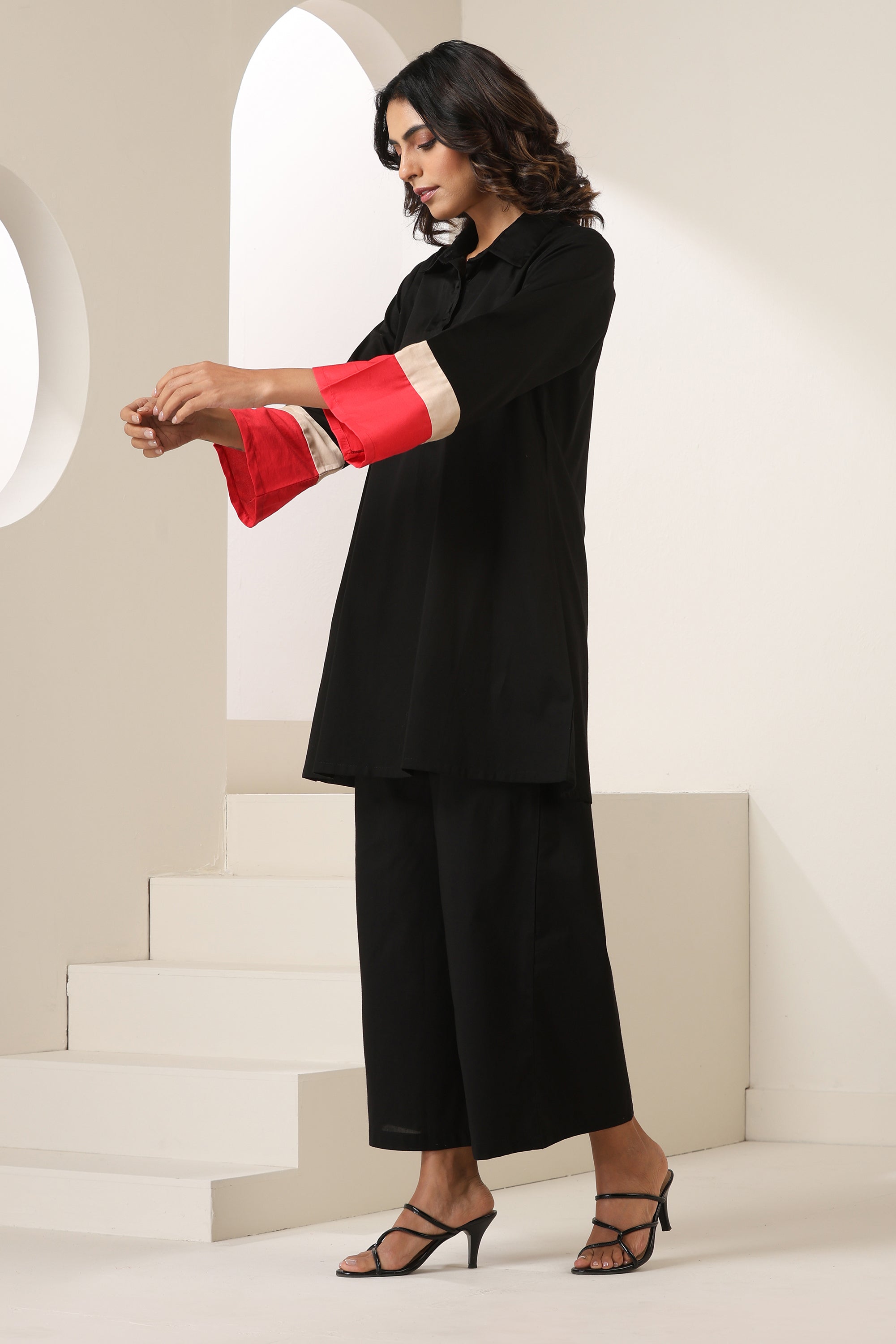 Tahira Black Co-ord Set