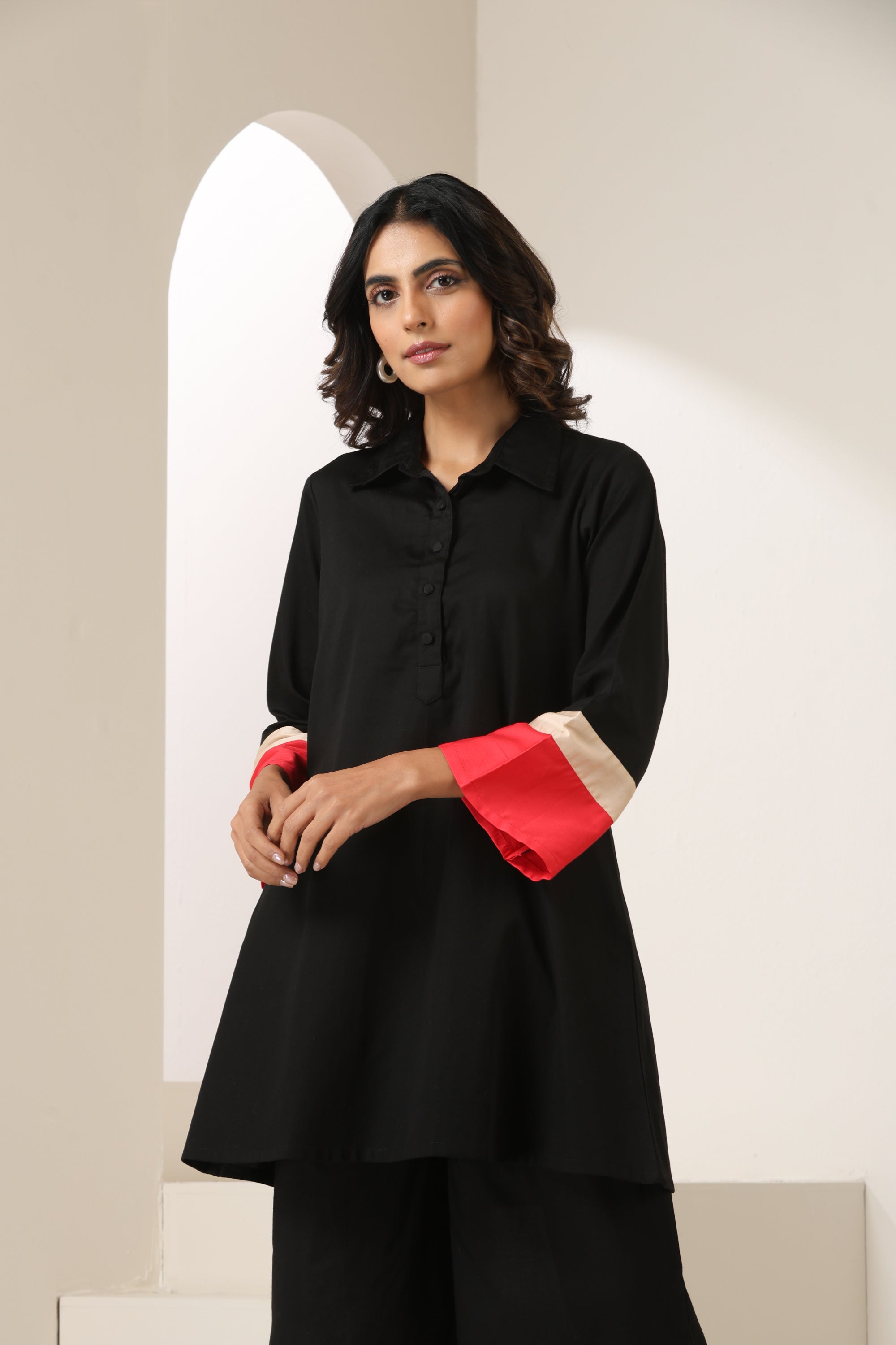 Tahira Black Co-ord Set