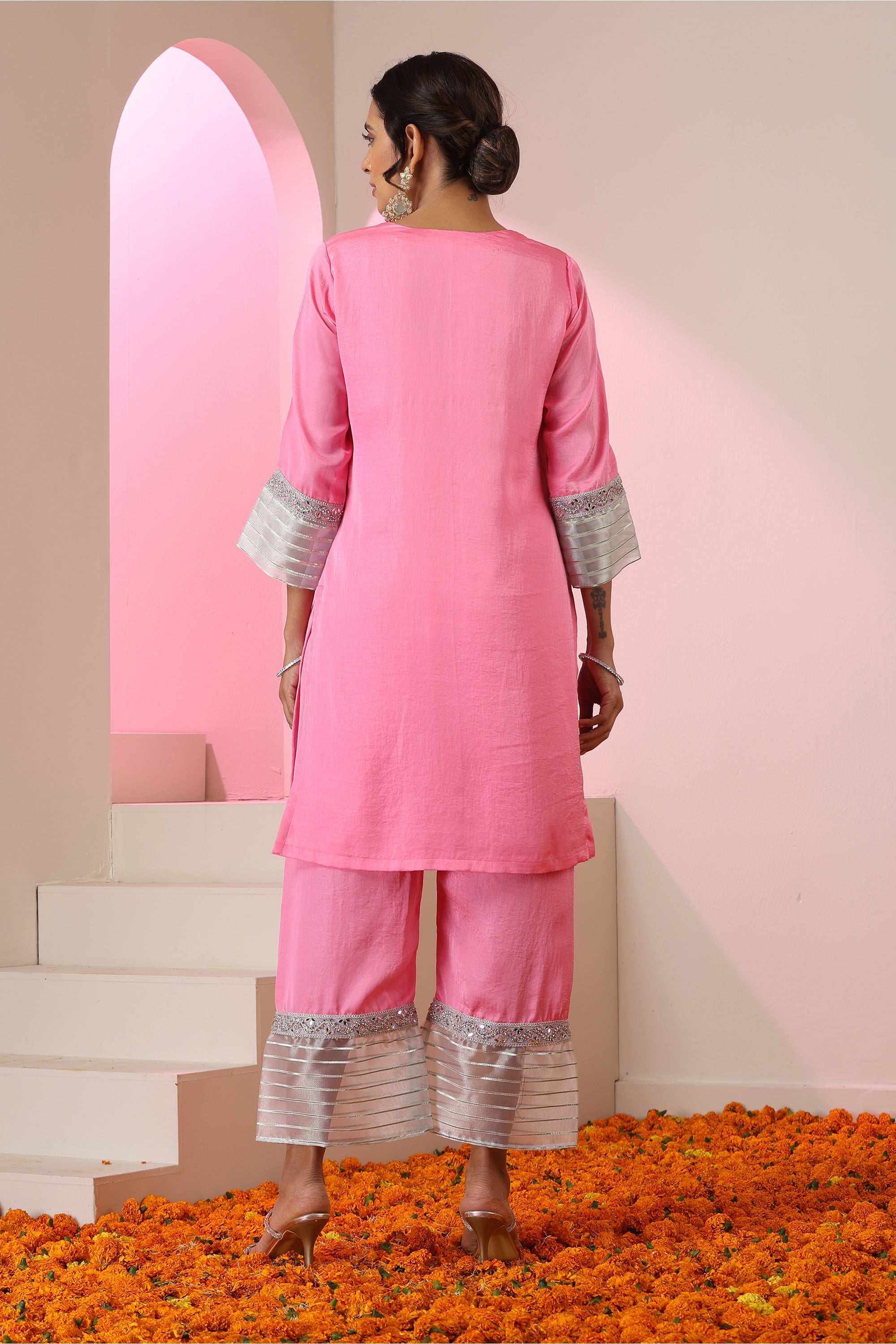 Shazia Pink Co-ord Set