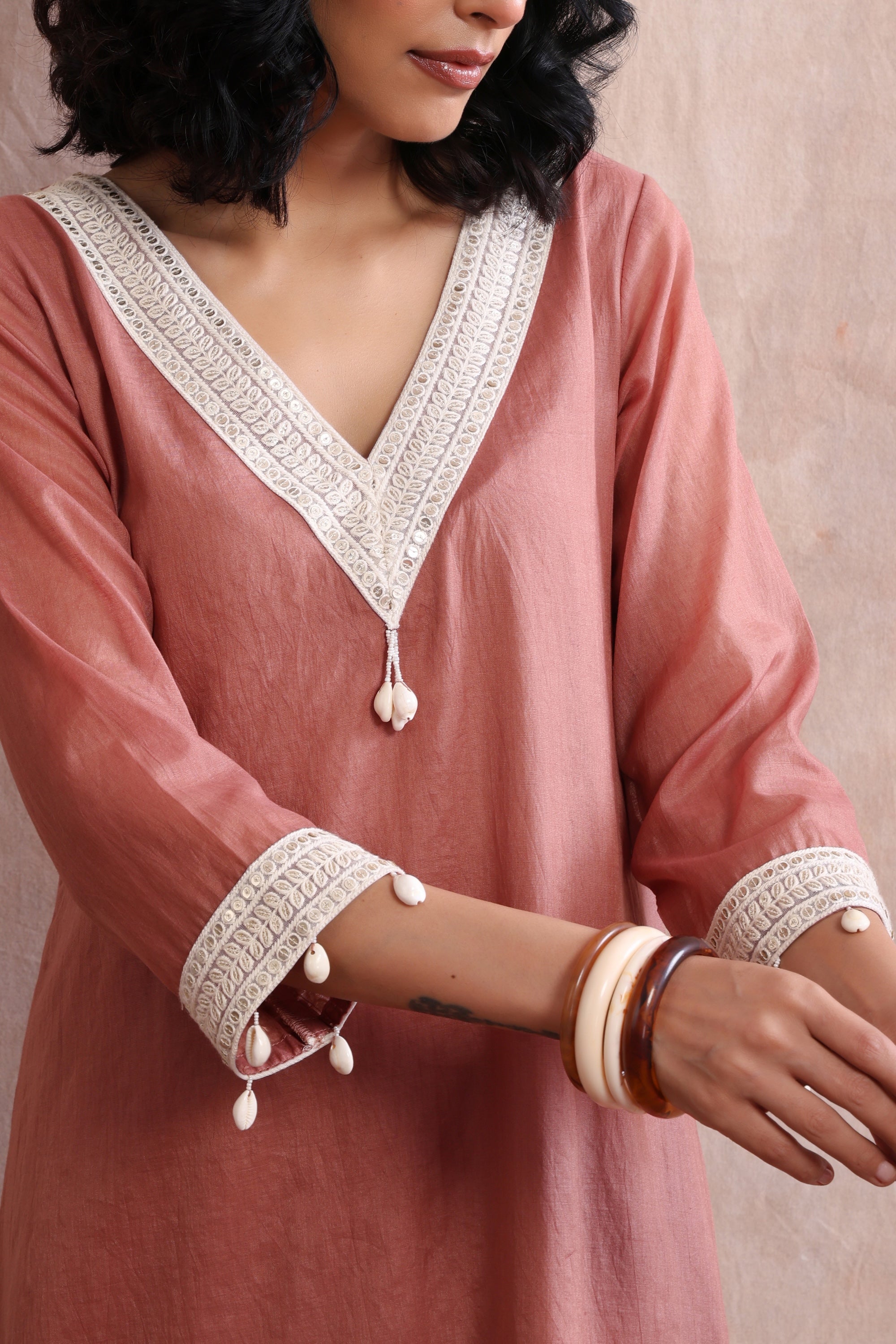 Mandala Copper Kaftan