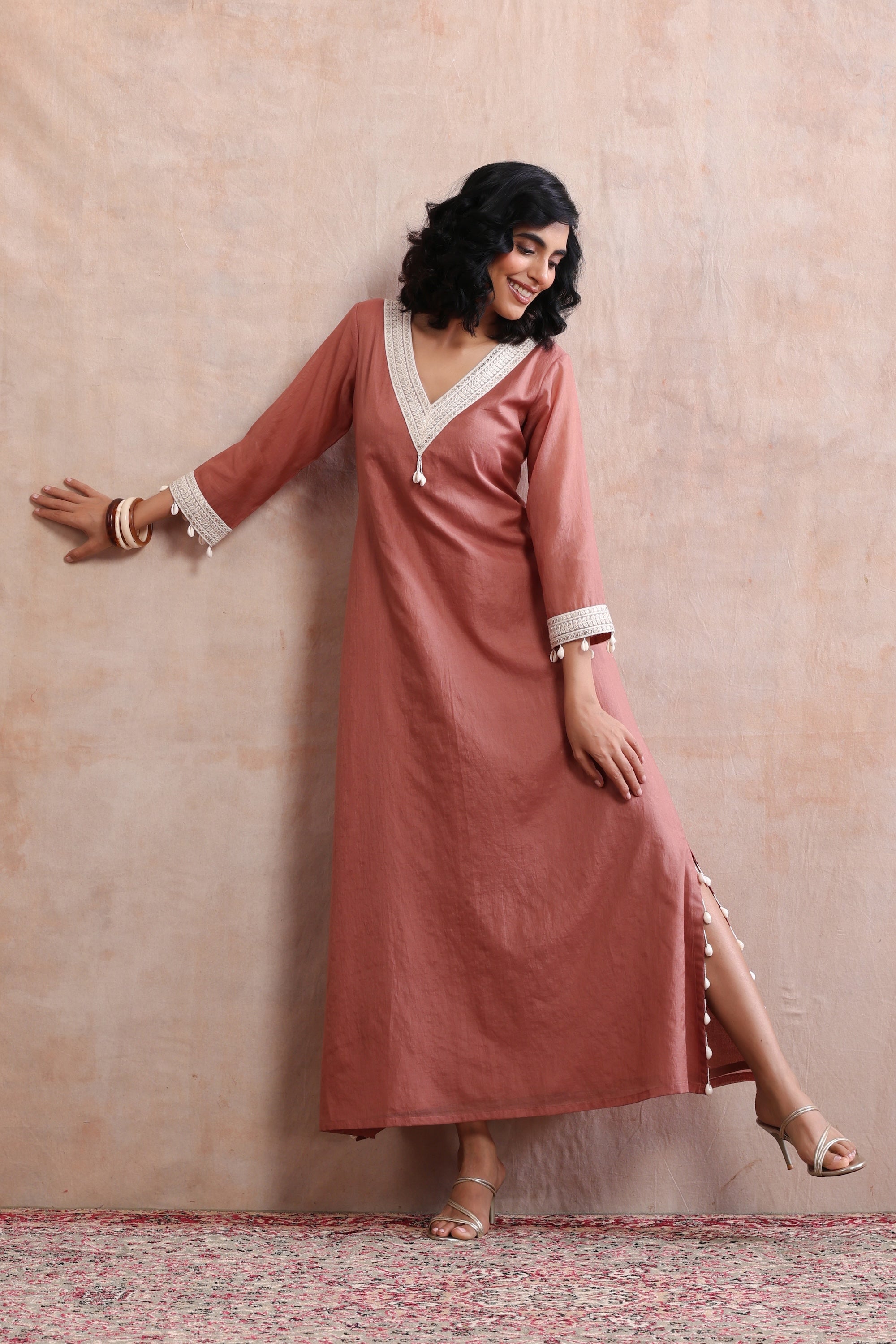 Mandala Copper Kaftan