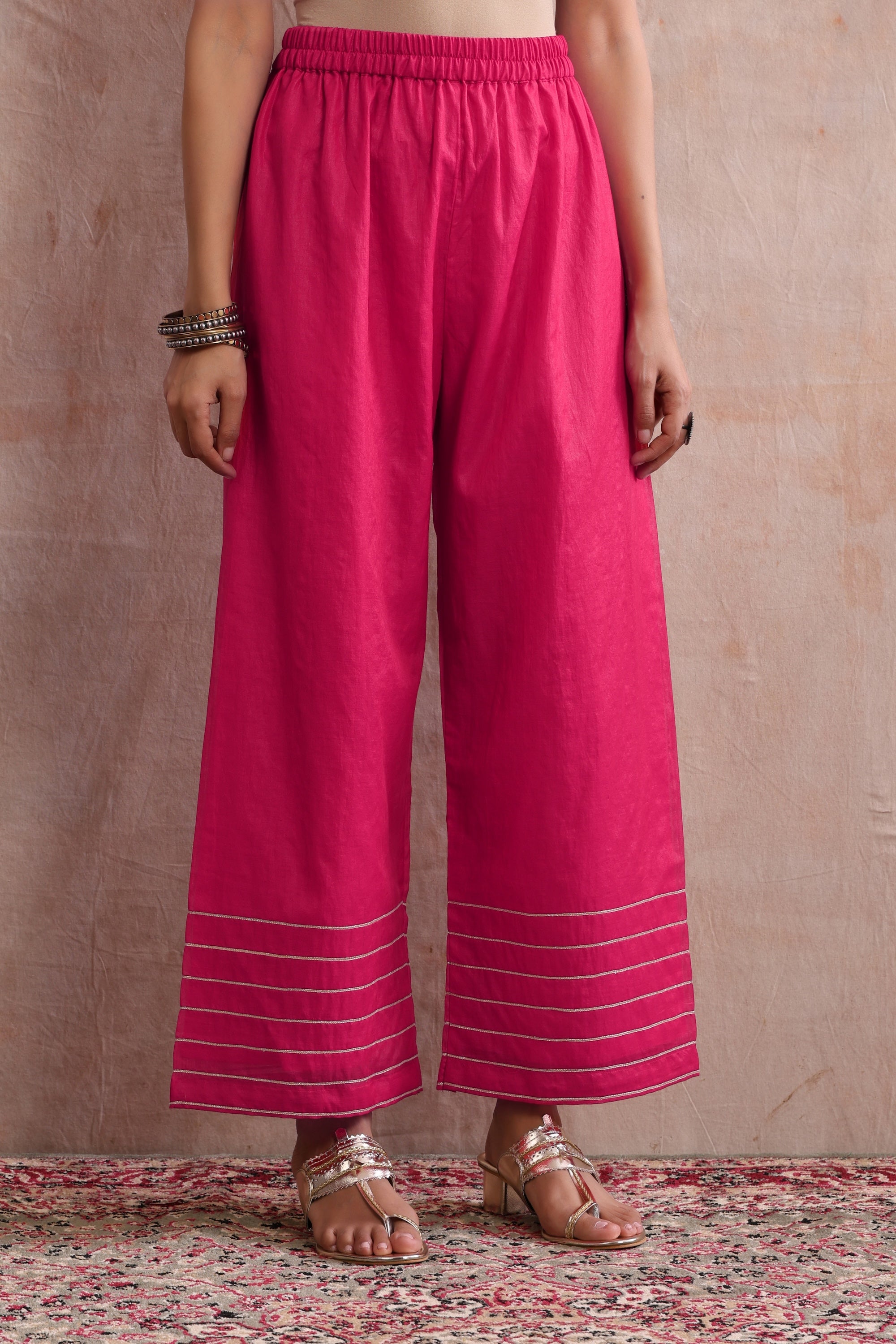 Satya Red Kurta Set with Dupatta