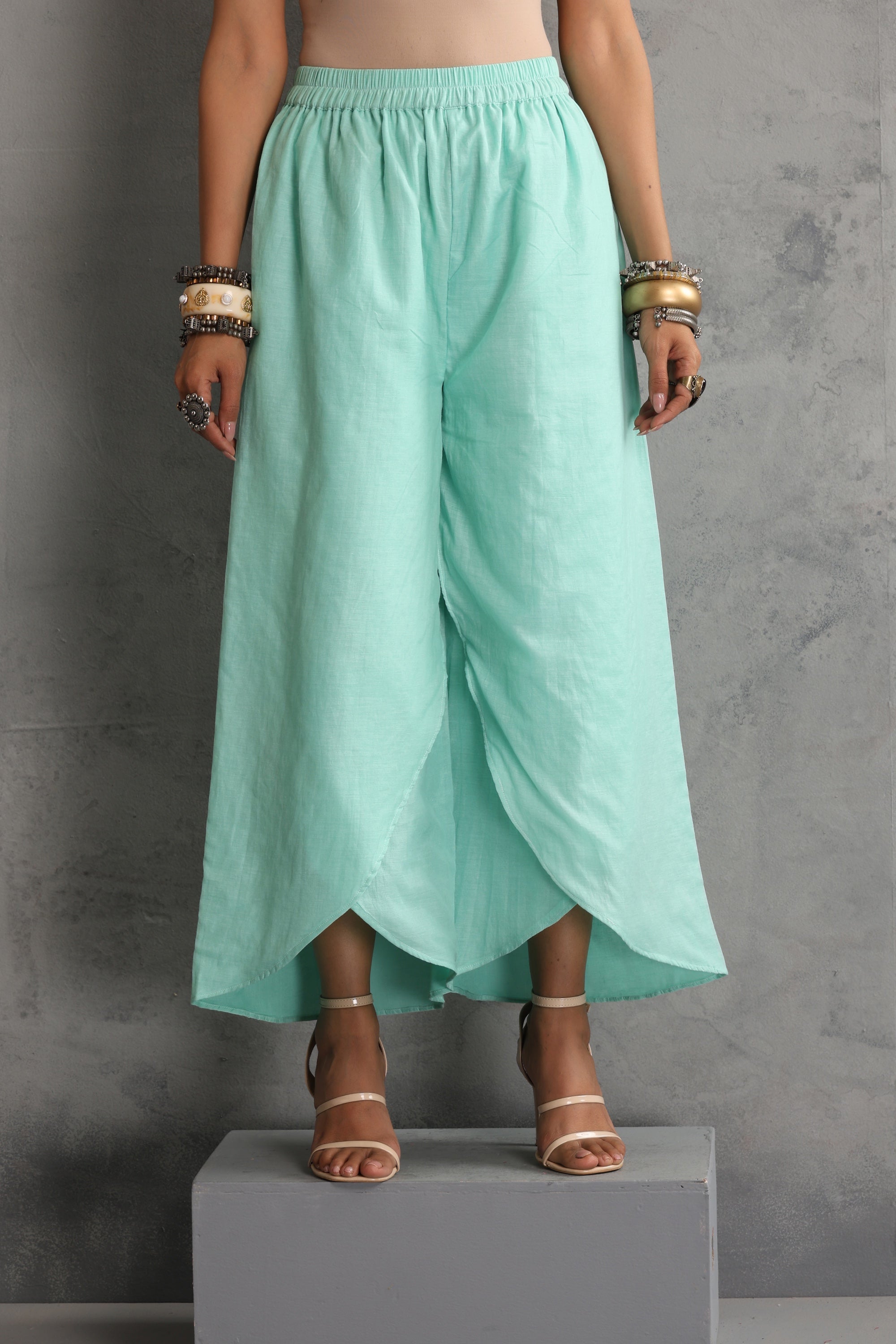 Nitra Mint Embroidered Co-ord Set